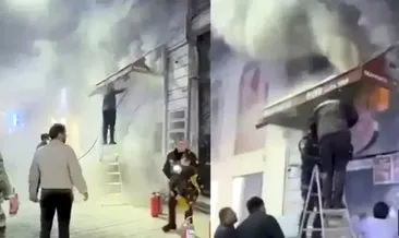 İstiklal Caddesi’nde korkutan yangın