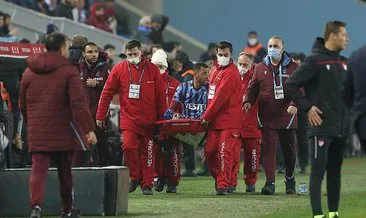 Sakatlanarak oyundan çıkan Trabzonspor’lu Vitor Hugo: Çok korktum