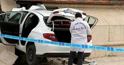 Ankara’da feci kaza: Jandarmadan kaçarken başkentin giriş kapısına çarptı