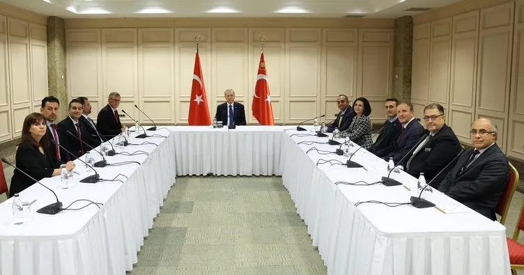 Başkan Erdoğan, Türk Ortopedi ve Travmatoloji Birliği Derneği üyelerini kabul etti