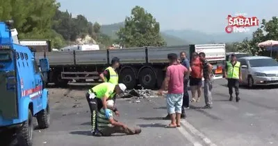 Antalya’da feci kaza: Kamyonet ile tır kafa kafaya çarpıştı, 2 ölü | Video