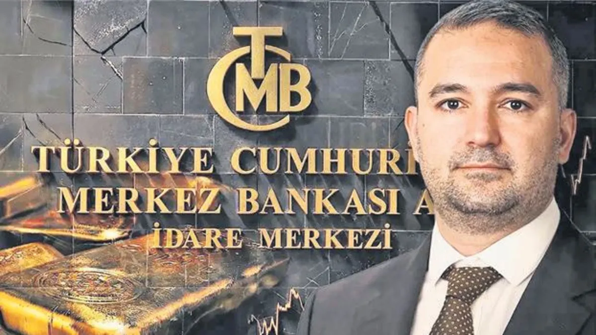 TCMB Başkanı Fatih Karahan konuşma yaparken