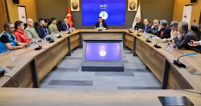Erzincan “Afetlere Müdahale Koordinasyon Toplantısı