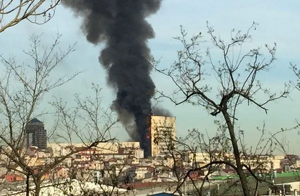 Taksim Eğitim ve Araştırma Hastanesi'nde yangın