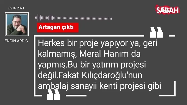 Engin Ardıç | Artagan çıktı