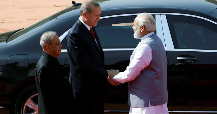 Cumhurbaşkanı Erdoğan Hindistan’da
