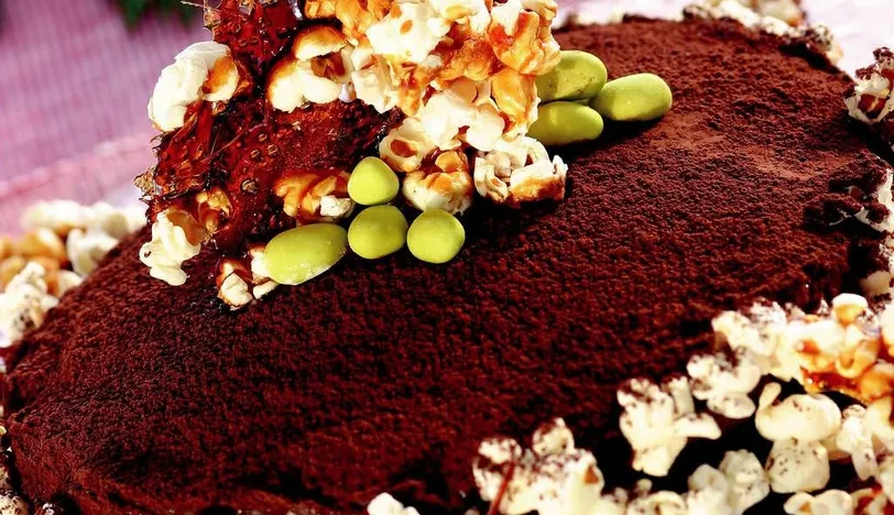 Patlamış Mısır Pastası