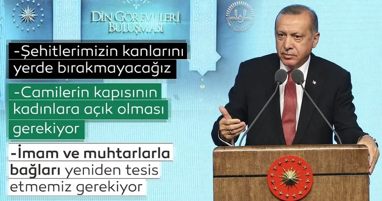 Başkan Erdoğan'dan önemli açıklamalar