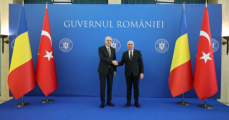 BMM Başkanı Kurtulmuş, Romanya Başbakanı Bolojan ile görüştü