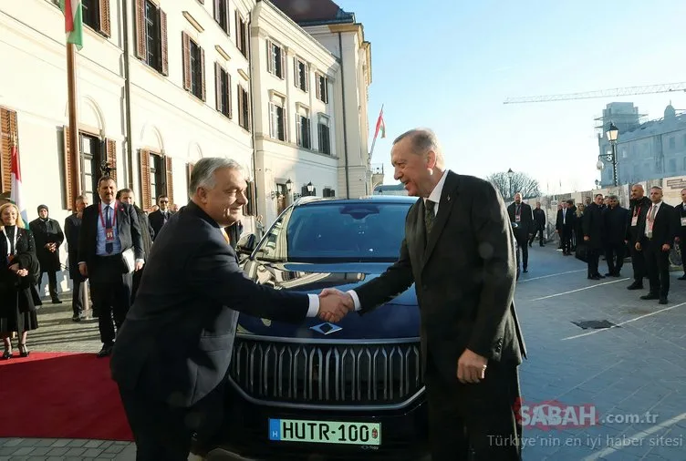 Başkan Erdoğan hediye etti: Macaristan Başbakanı Viktor Orban’a Togg jesti! Dikkat çeken plaka...
