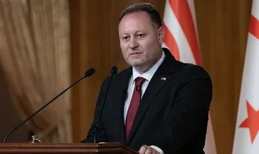 KKTC Cumhuriyet Meclisi Başkanı Ziya Öztürkler, TBMM Başkanı Numan Kurtulmuş ile görüştü