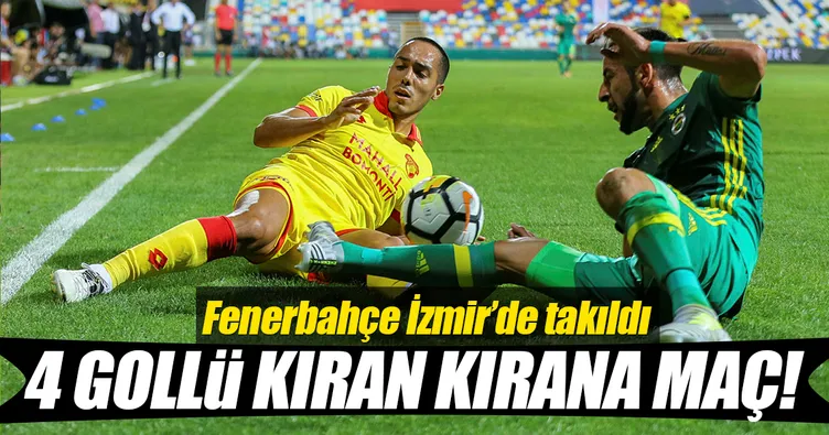 4 gollü kıran kırana maç!
