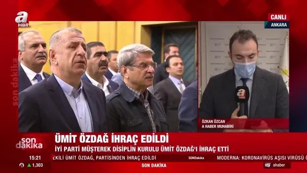 Son Dakika! İstanbul Milletvekili Ümit Özdağ İyi Parti'den ihraç edildi | Video