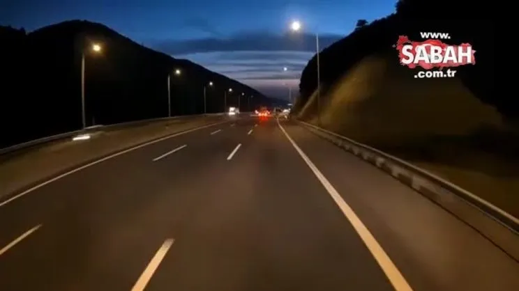 Anadolu otoyolunda feci kaza: 1 ölü