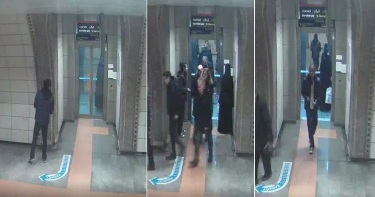 Metroda çirkin saldırı