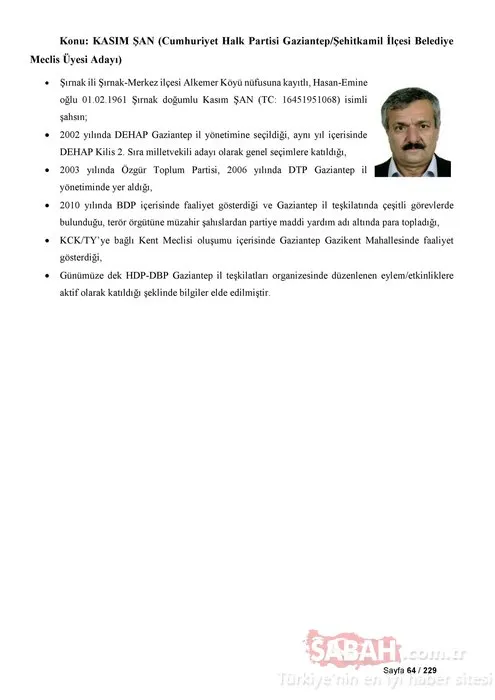 İşte CHP, Saadet Partisi ve İYİ Parti'nin PKK ile bağlantılı adayları!
