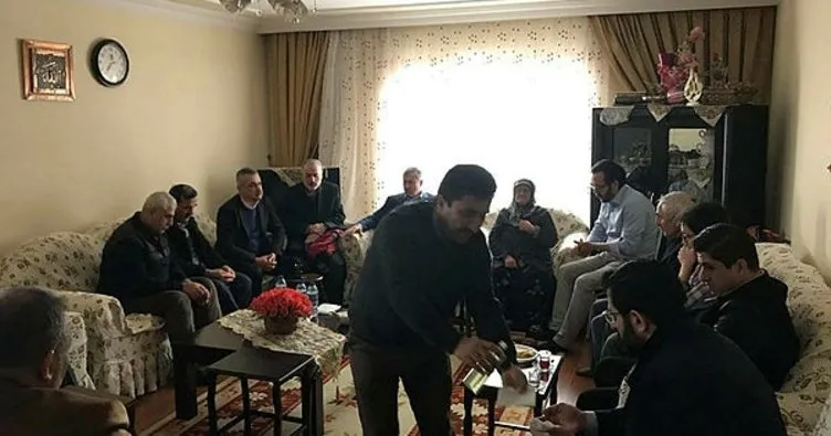AK Parti’li Savaş’tan Rektör Bircan’a taziye ziyareti