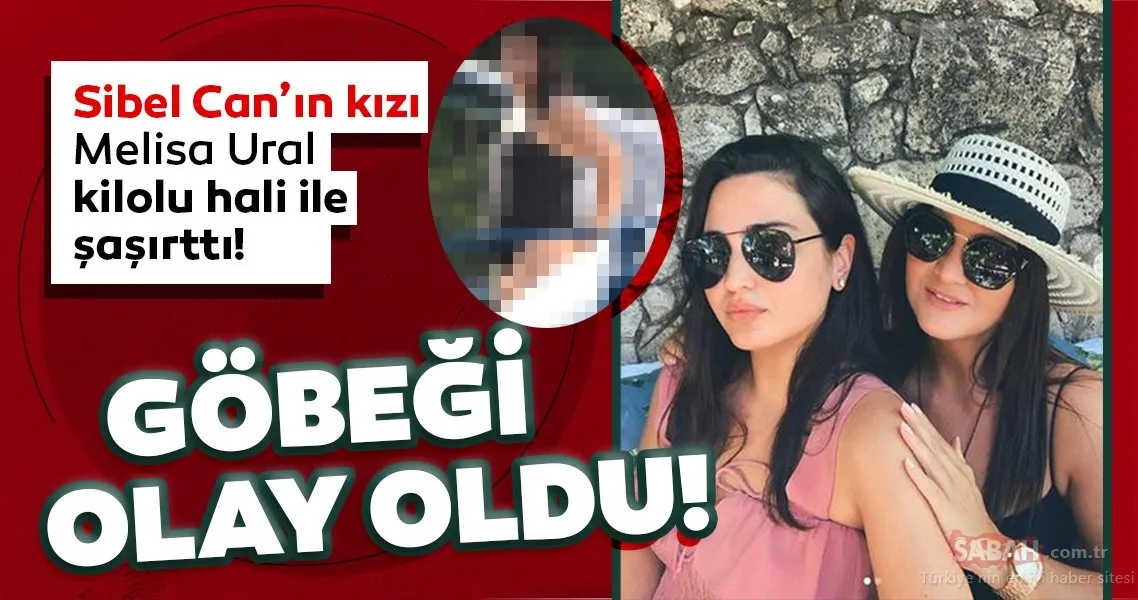 Sibel Can kızı Melisa Ural siyah mayosu ile yakalandı! Melisa Ural�ın