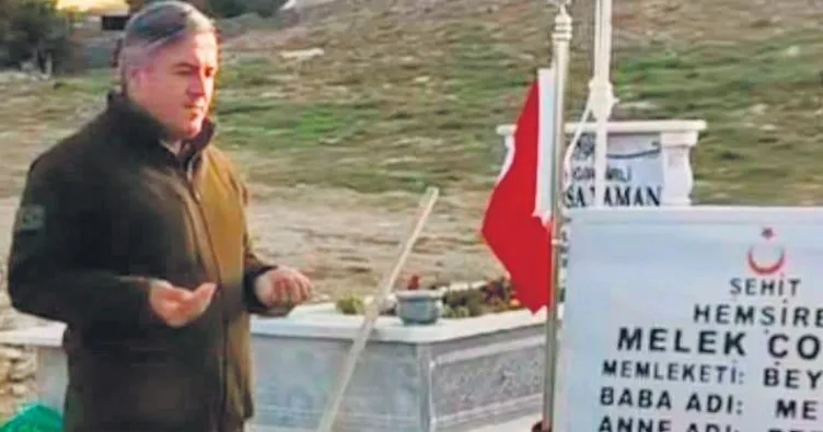 Şehit mezarlarının gönüllü bekçisi!