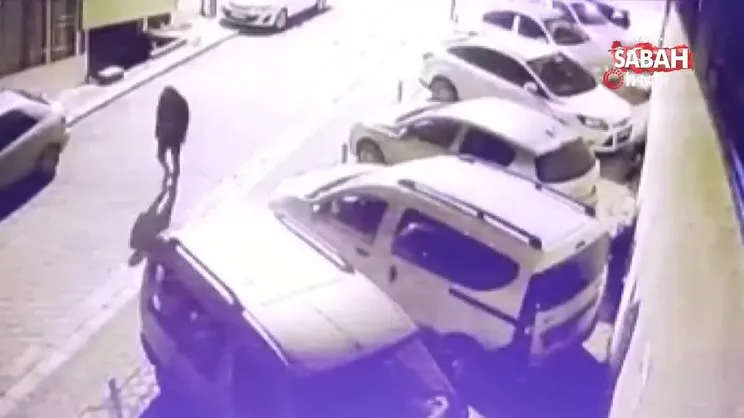 Hırsızın rahat tavırları pes dedirtti | Video