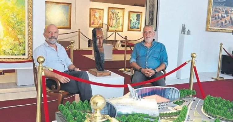 Heykeltıraş Tekman’ın eseri, Kıbrıs Modern Sanat Müzesi’nde