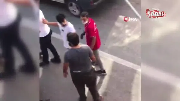 Son dakika | Bursa'da pala ve sopalı esnaf kavgası kamerada | Video