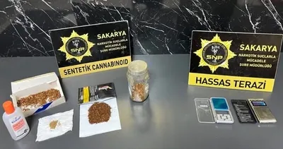 Uyuşturucu operasyonunda 1 tutuklama #sakarya