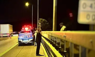 Otoyolda intihar teşebbüsü! Kız arkadaşı ikna etti #duzce
