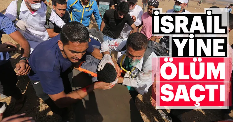 İsrail yine ölüm saçtı