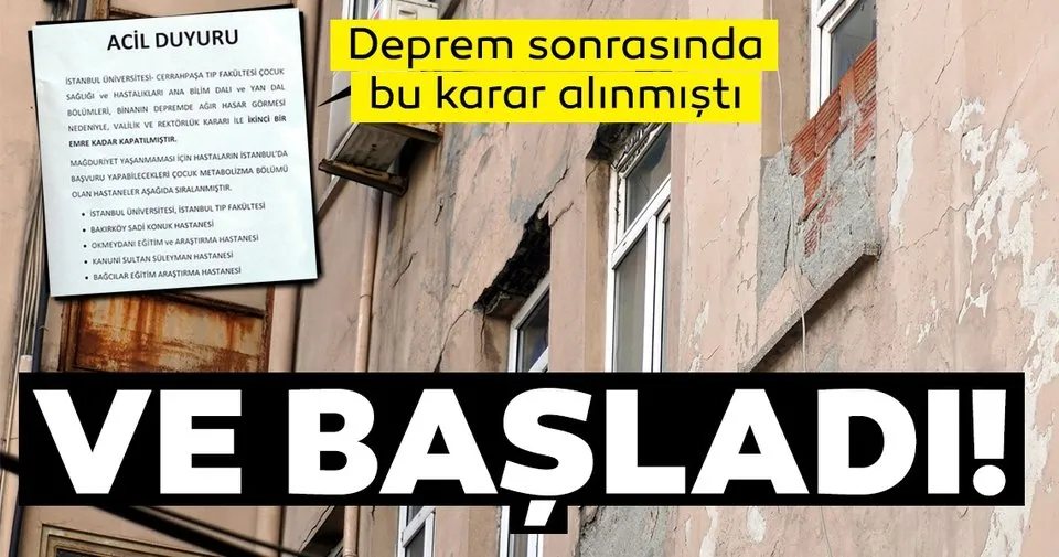 Istanbul Icerisindeki En Buyuk Egitim Kurumunun Tasinmasi Basladi Son Dakika Haberler