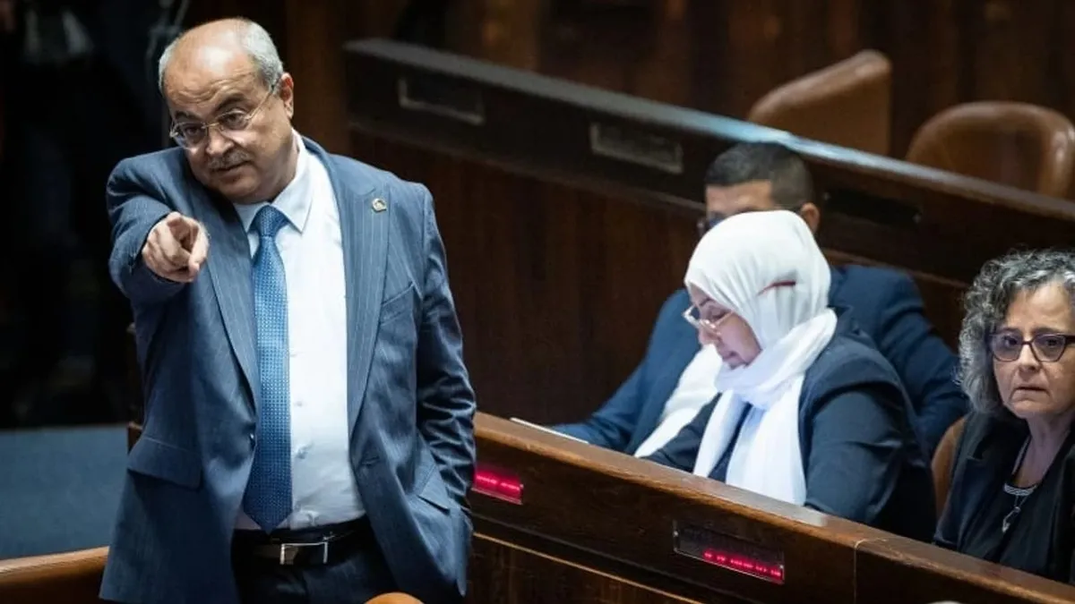 Filistinli siyasetçi Ahmed Tibi’den Netanyahu’ya tokat gibi cevap Filistinli siyasetçi Ahmed Tibi’den Netanyahu’ya tokat gibi cevap