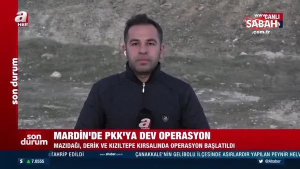 Mardin’de PKK’ya dev operasyon | Video