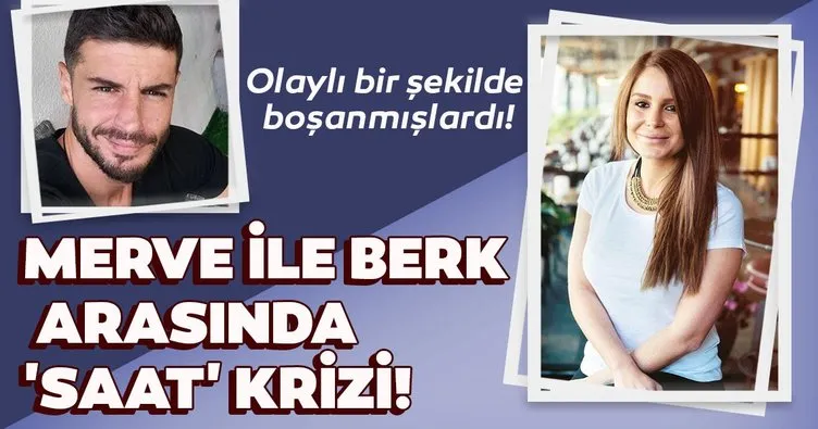 Merve Şarapçıoğlu ile Berk Oktay arasında yeni kriz!