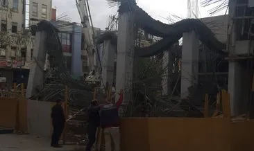 Ankara’da inşaat çöktü 3 işçi yaralandı #ankara