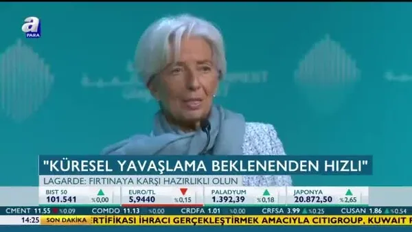 'Küresel yavaşlama beklenenden hızlı'