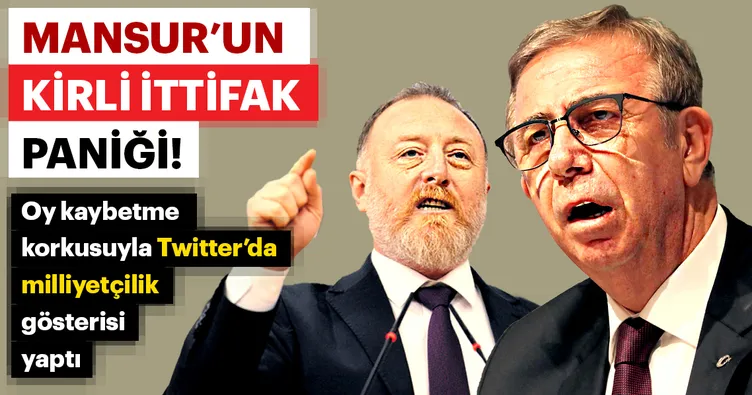 Mansur’un kirli ittifak paniği