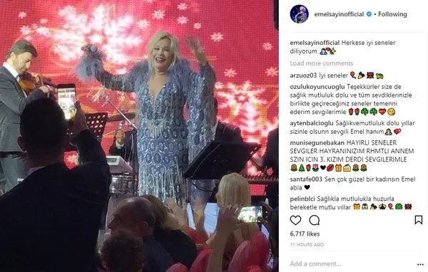 Ünlülerin Instagram paylaşımları (01.01.2018)
