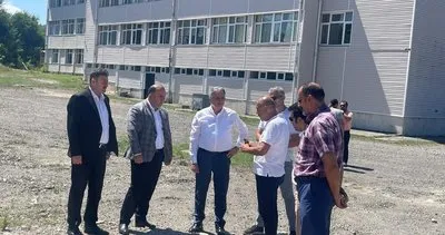 Kandilli Kapalı Spor Salonu yapımı firmaya teslim edildi #zonguldak
