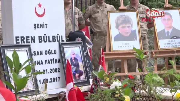 Eren Bülbül, şahadetinin 6’ncı yıl dönümünde kabri başında anıldı | Video