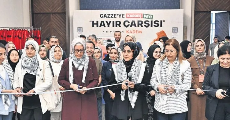 KADEM’den Gazze için hayır çarşısı