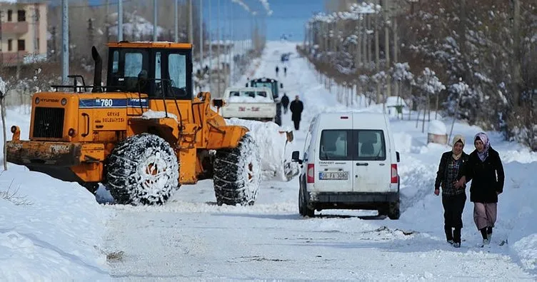 Bitlis ve Muş’ta kar yağışı