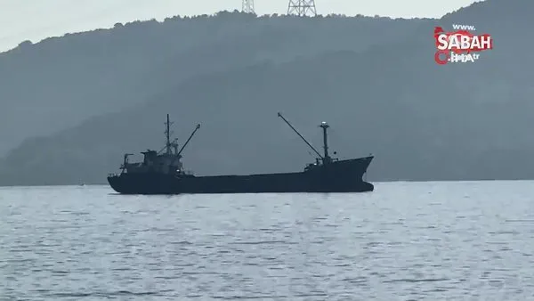 İstanbul Boğazı'nda gemi trafiği çift yönlü ve geçici olarak askıya alındı | Video
