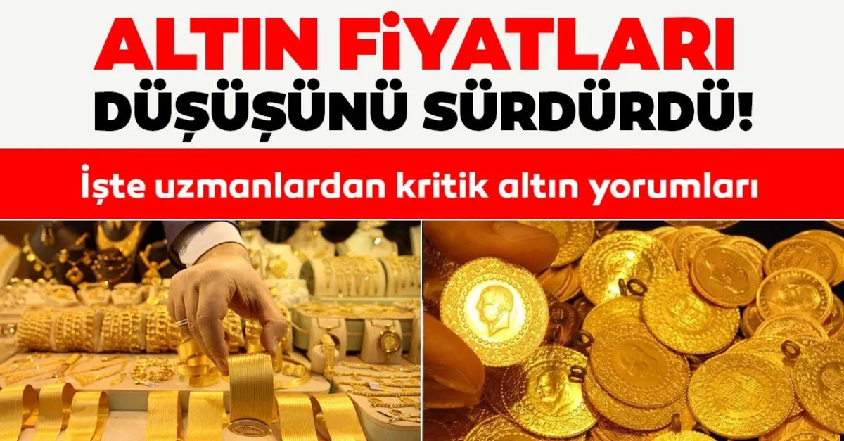 son dakika haber altin fiyatlari