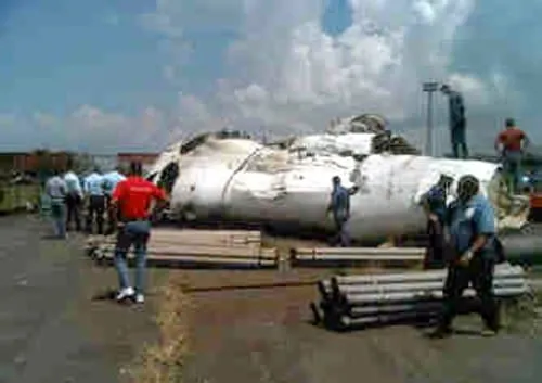 Venezuela’da uçak düştü