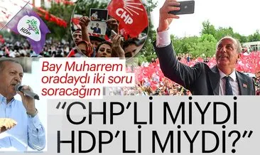 Erdoğan’dan İnce’ye HDP sorusu