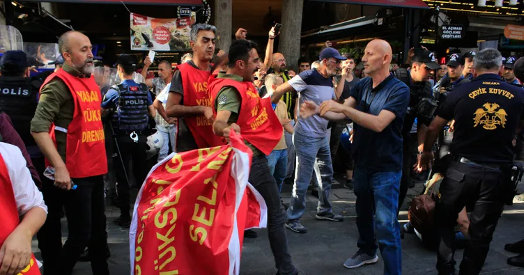 Başkentte izinsiz gösteri: 25 gözaltı