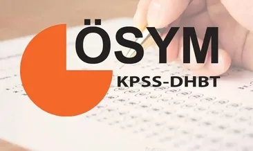 KPSS DHBT oturum süresi ve sınav saati: KPSS DHBT kaç soru ve kaç dakika?