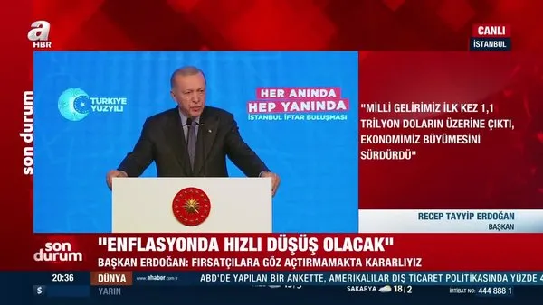 Başkan Erdoğan'dan yerel seçim mesajı: İstanbul şu anda hizmete aç