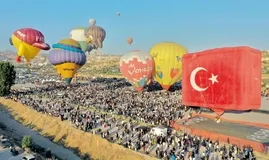 Kapadokya’da festival bereketi