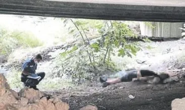 Köprü altında ceset bulundu